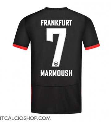 Eintracht Frankfurt Omar Marmoush #7 Seconda Maglia 2024-25 Manica Corta